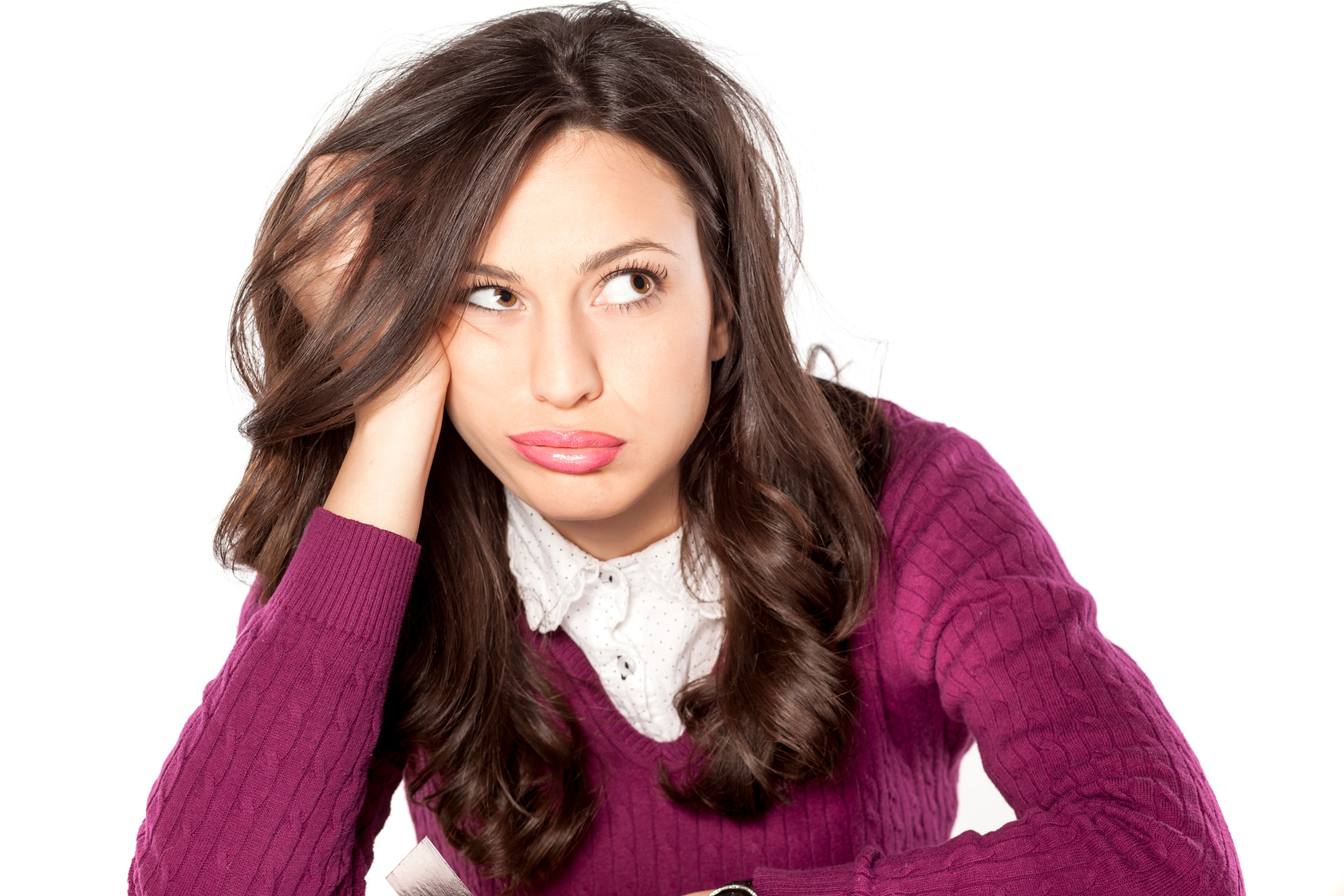 Boring woman